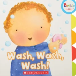 Wash Wash Wash Board Book