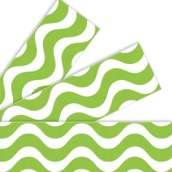 Wavy Bulletin Board Border Trimmers - Lime Green