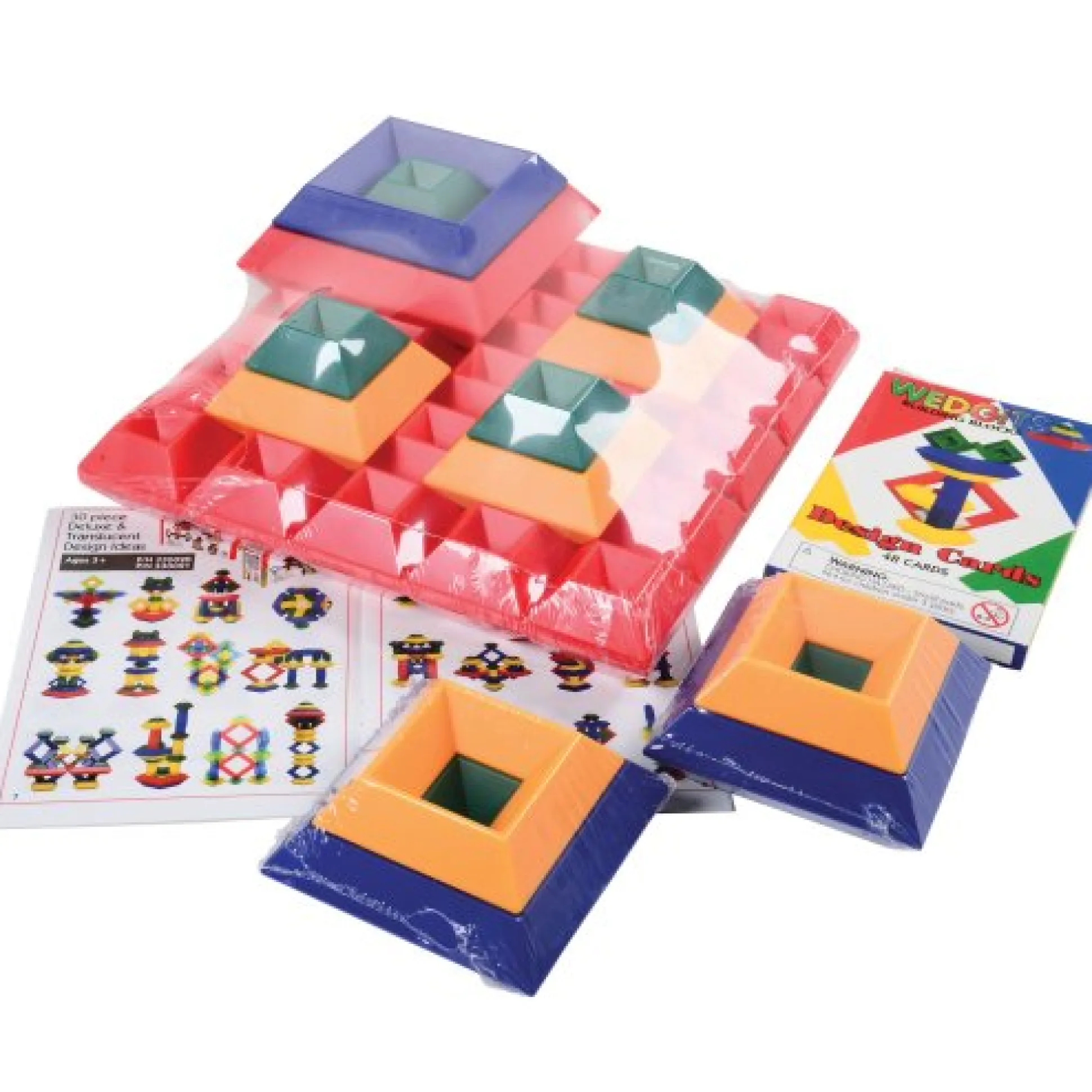 WEDGiTS® Junior Activity Kit – 20 Piece STEM Building Set Wedgits