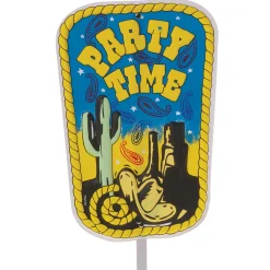 Western Classroom Party Sign