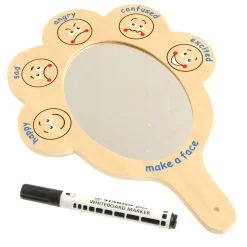 What Are You Feeling? Emotion Mirror | Write & Wipe Surface & 1 Marker
