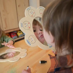 What Are You Feeling? Emotion Mirror | Write & Wipe Surface & 1 Marker