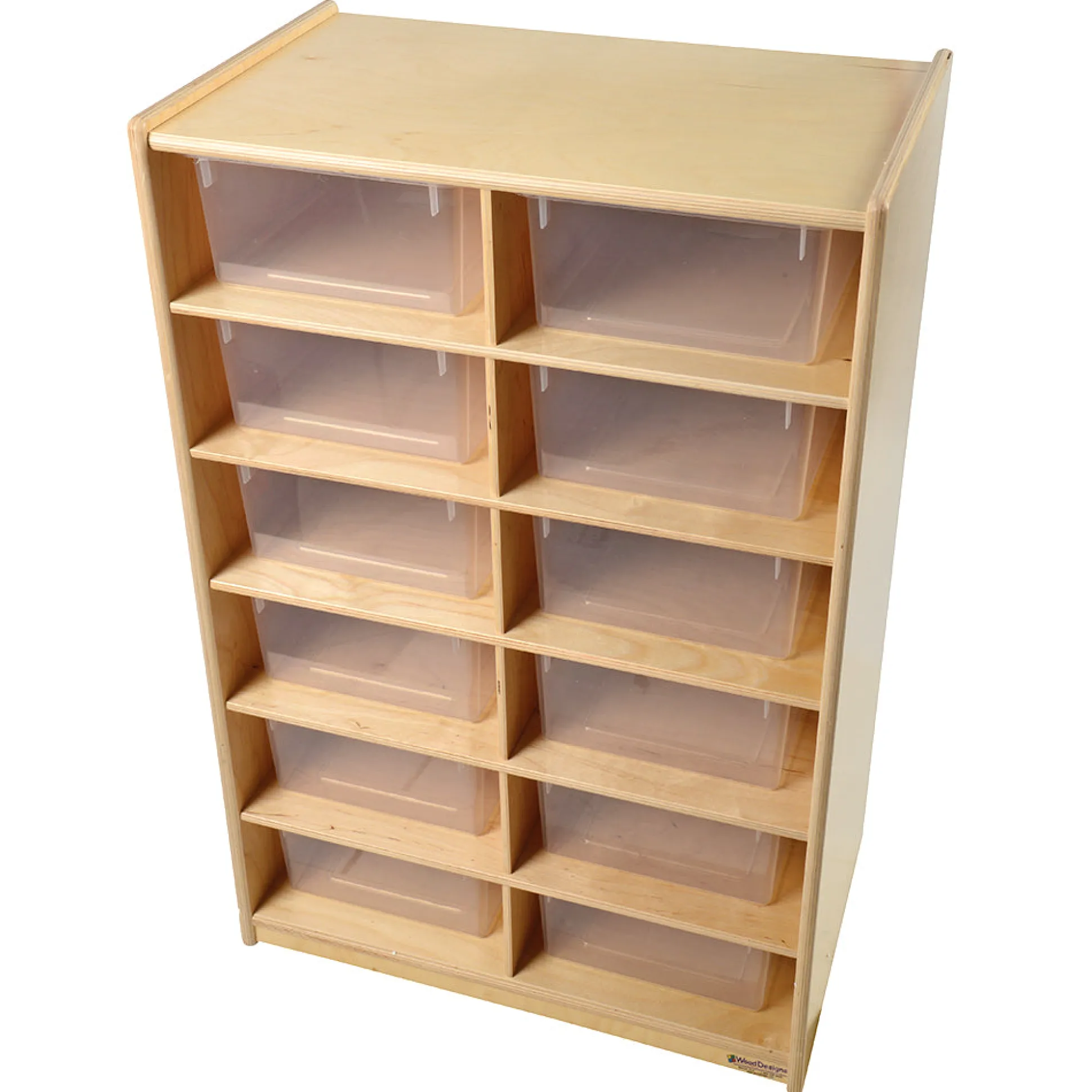 Wheeled Tote Unit With Jumbo Storage Totes