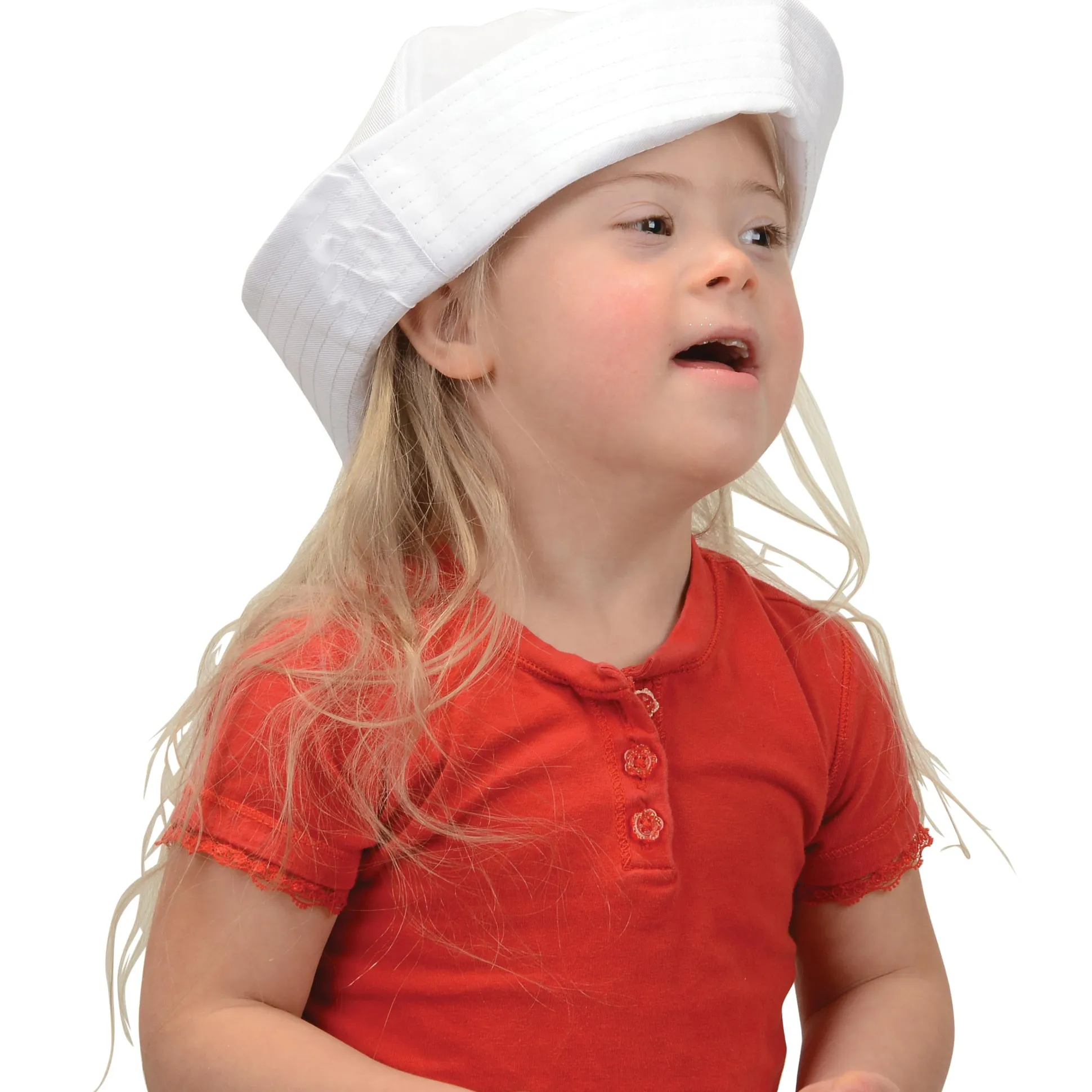 White Sailor Hat for Kids – Nautical Costume & Dress-Up Cap