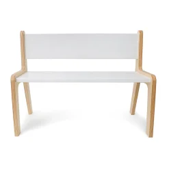 Whitney Plus 14″H Contoured Children’s Bench | Antimicrobial Classroom Seating