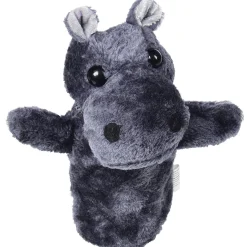 Wild Animal Plush Puppet - Hippo Puppet