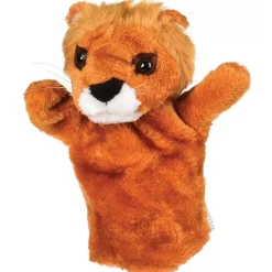 Wild Animal Plush Puppet - Lion Puppet