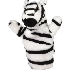 Wild Animal Plush Puppet - Zebra Puppet