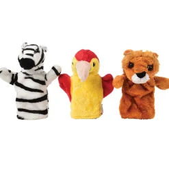Wild Animals Plush Puppets
