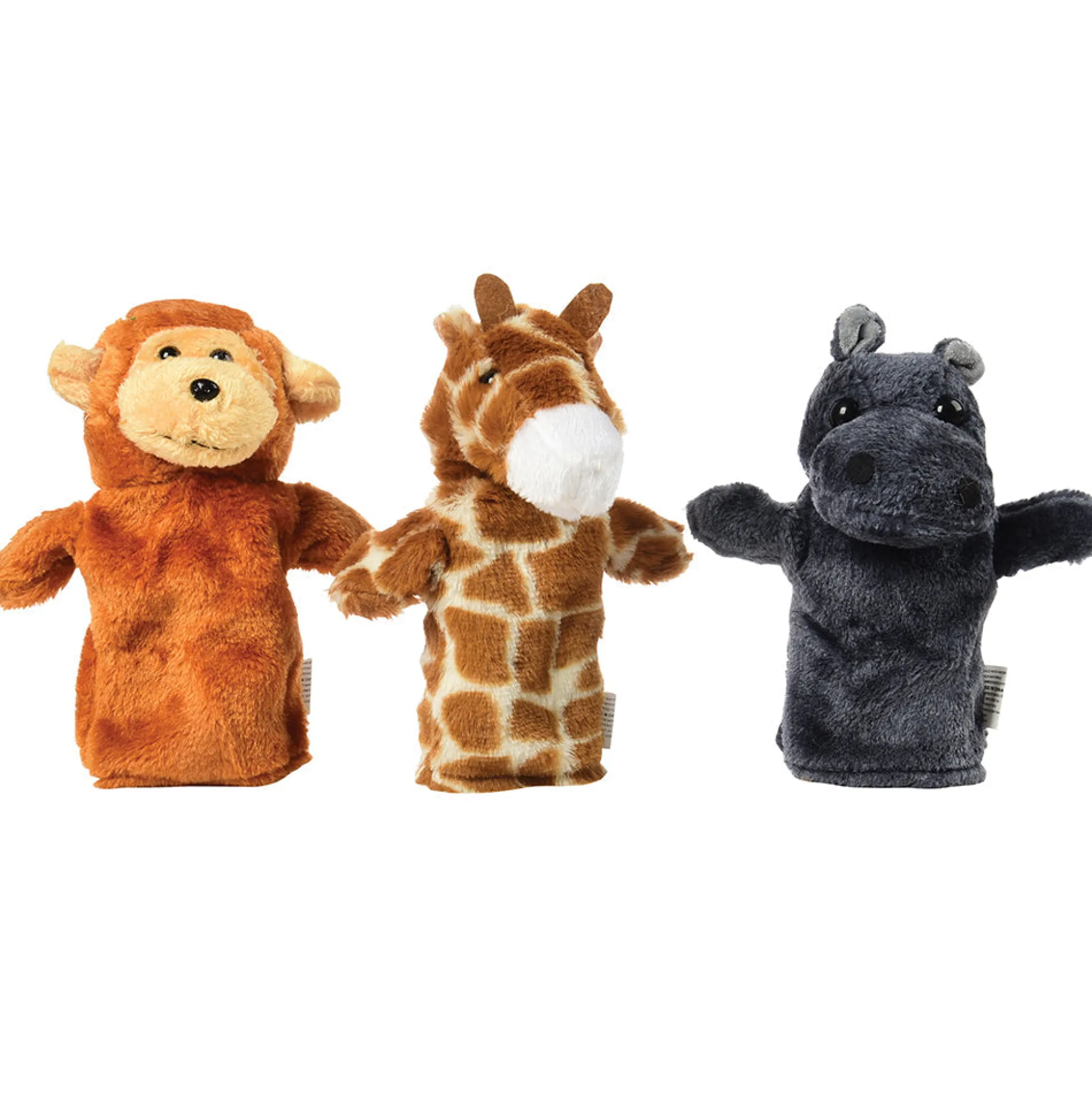Wild Animals Plush Puppets