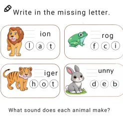 Wildlife Storytelling and Language Development Puppet Kit