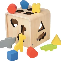 Wooden Animal and Shape Sorter