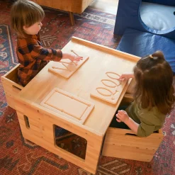 Wooden Breathing Boards Set | Eco-Friendly Stress Relief & Writing Skill Development Tool