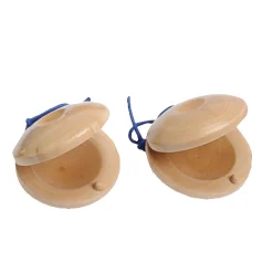 Wooden Castanets - 1 pair