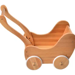 Wooden Doll Buggy