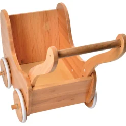 Wooden Doll Buggy