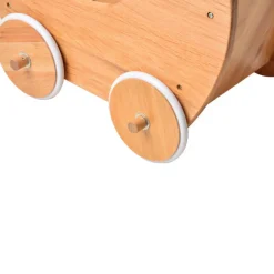 Wooden Doll Buggy