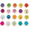 Wooden Emotion Magnets | 20-Piece Toddler Feelings Recognition Set