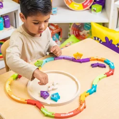 Wooden Emotions Learning Wheel | 3-in-1 Feelings Puzzle & Spinner Game