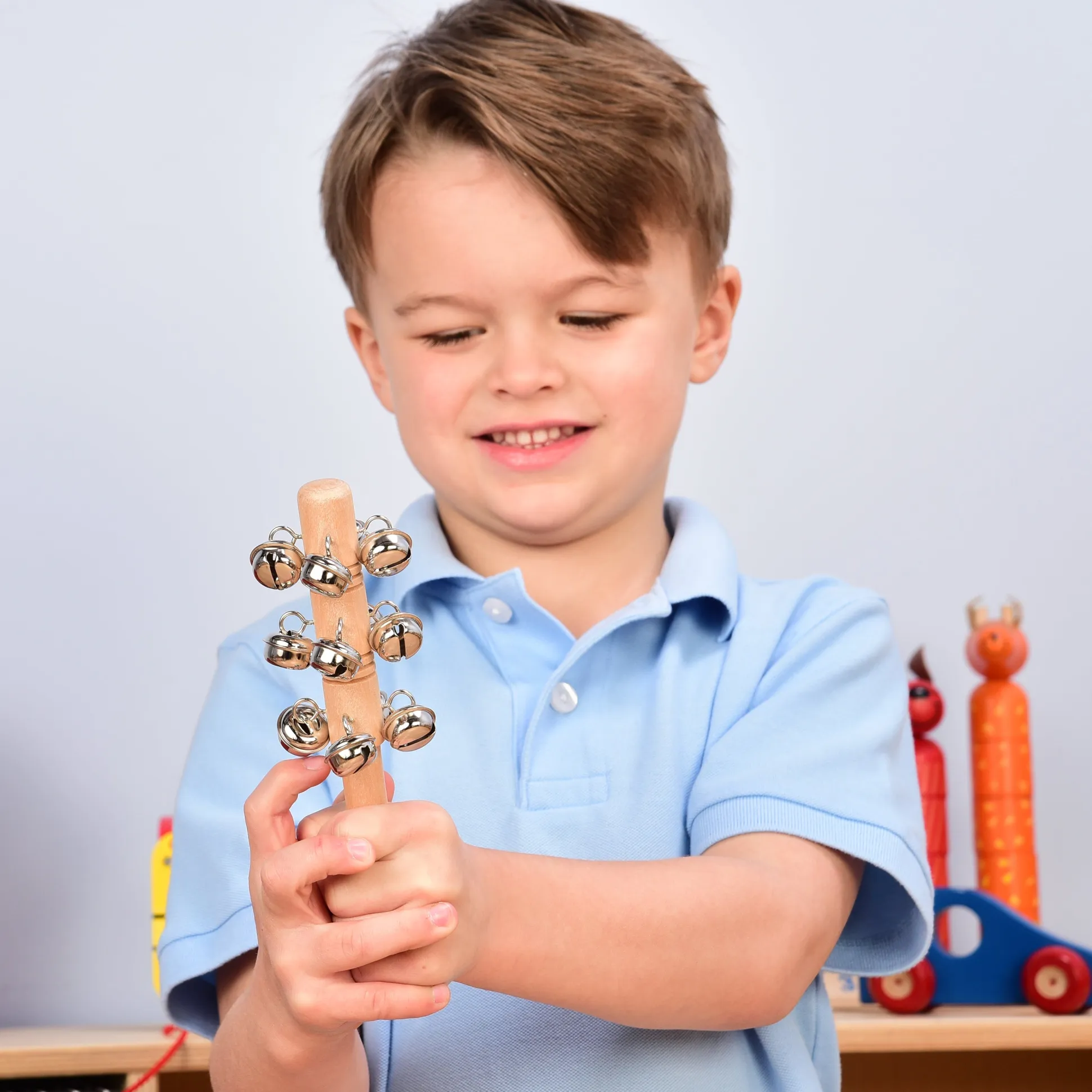 Wooden Jingle Stick