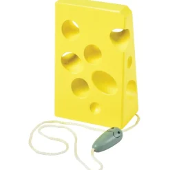 Wooden Lacing Game – Cheese & Mouse