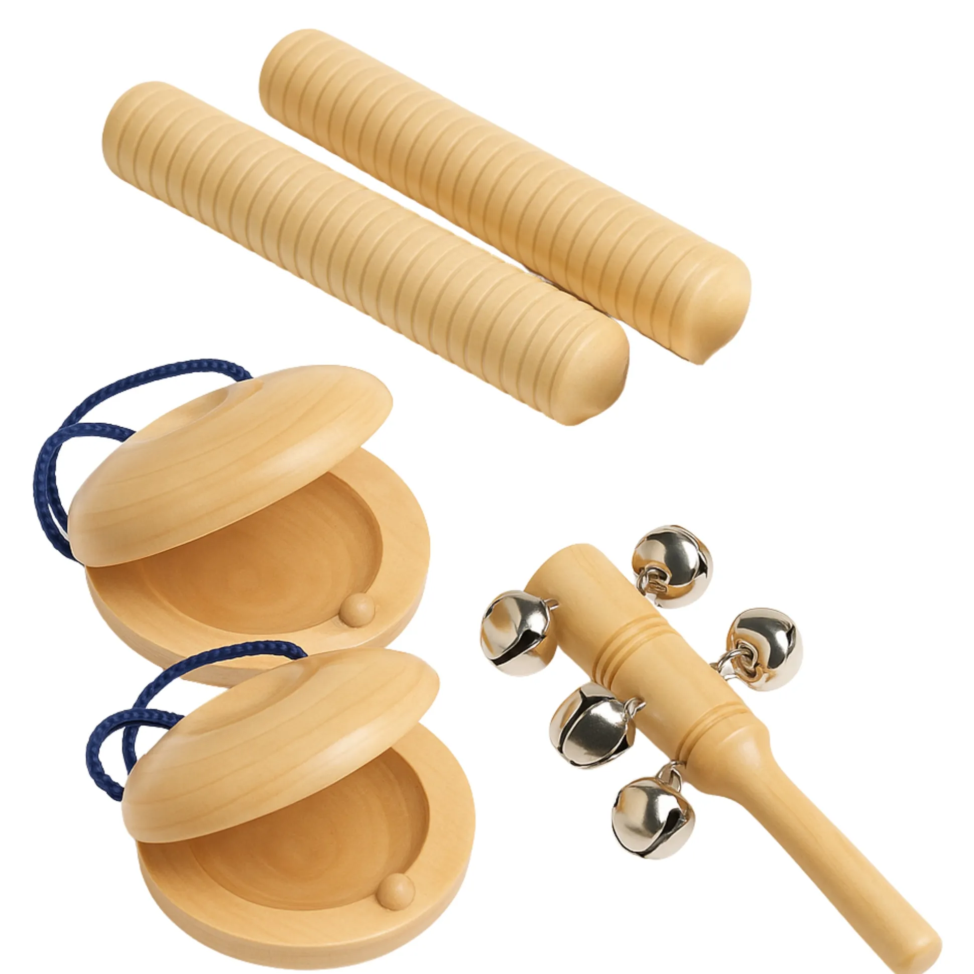 Wooden Music Discovery Kit Bundle - 5 Pieces