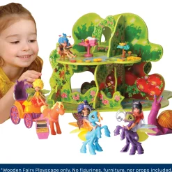 Wooden Small World Forest 3D Playscape – A Whimsical Setting for Preschool Storytelling and Exploration
