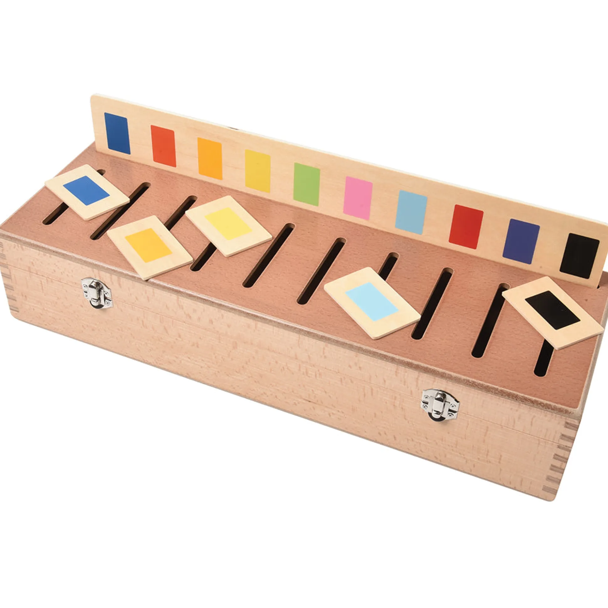 Wooden Sorting Box Combo for Color & Counting | 73-Piece Math and Color Recognition Set