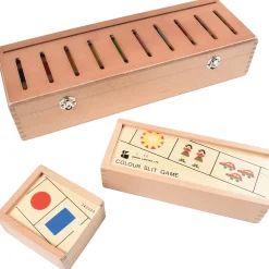 Wooden Sorting Box Combo for Color & Counting | 73-Piece Math and Color Recognition Set
