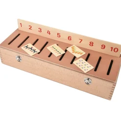 Wooden Sorting Box Combo for Color & Counting | 73-Piece Math and Color Recognition Set