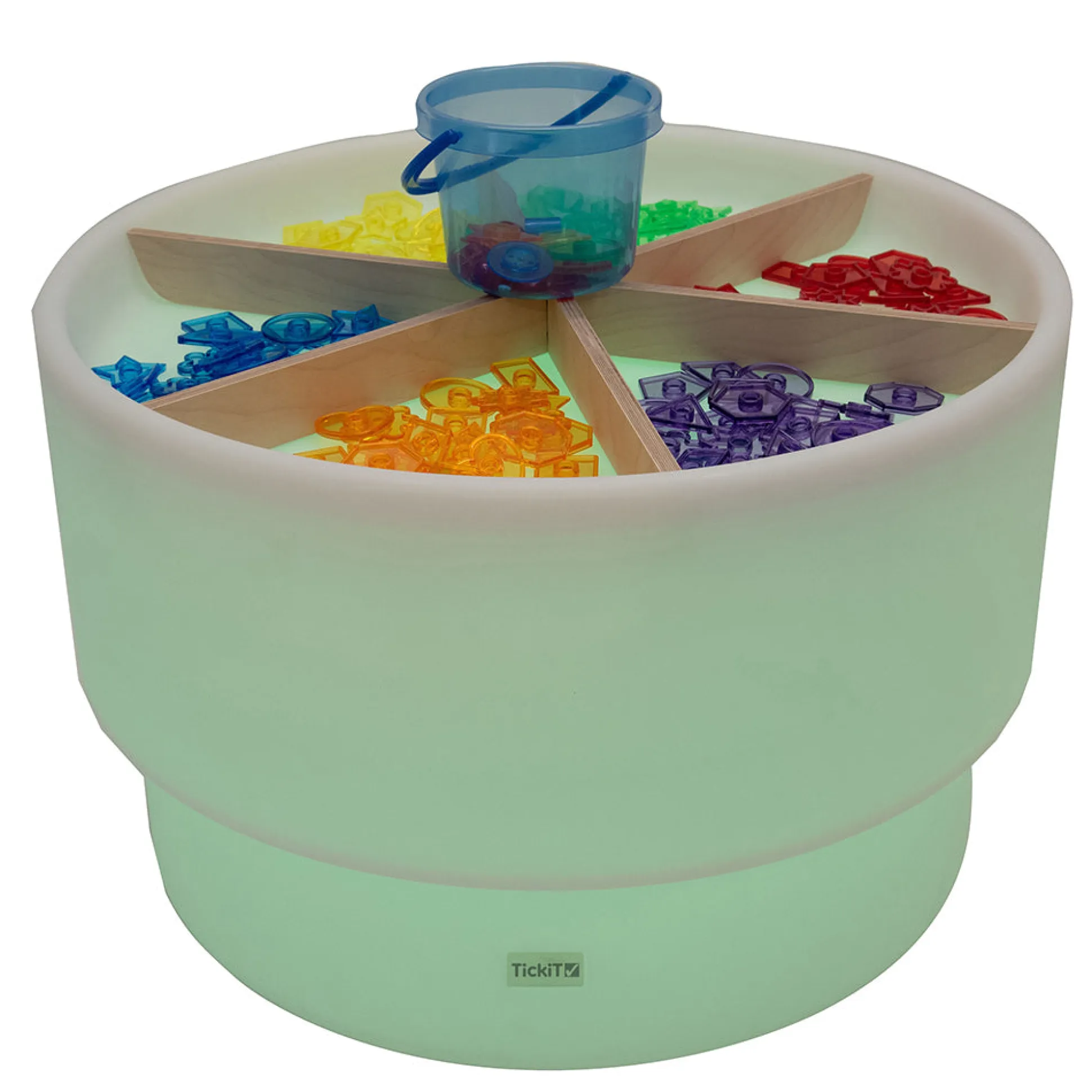 Wooden Sorting Dividers for Sensory Play