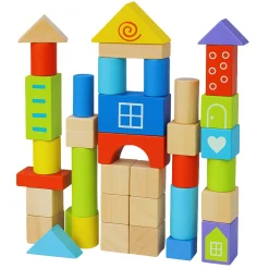 Wooden Tabletop Blocks - Set of 100