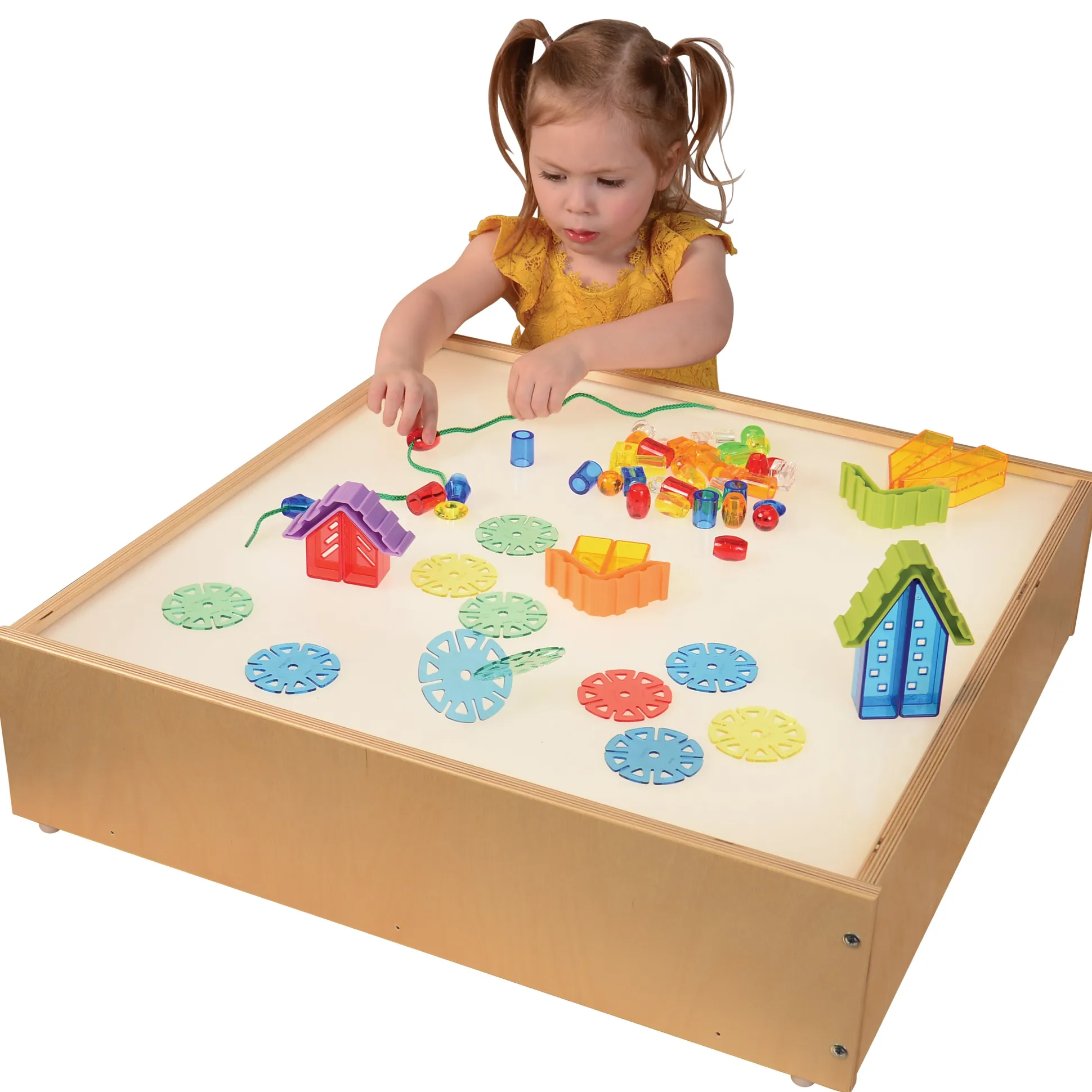 Wooden Tabletop LED Light Box