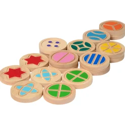 Wooden Tactile Discs
