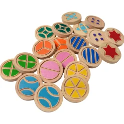 Wooden Tactile Discs