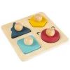 Woodland Animal Shape Puzzle | Toddler Shape Sorter with Chunky Animal Pieces