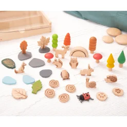 Woodland Trail Discovery Set | 37-Piece Beechwood Nature Playset