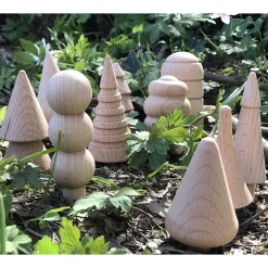 Woodland Trees Wooden Blocks