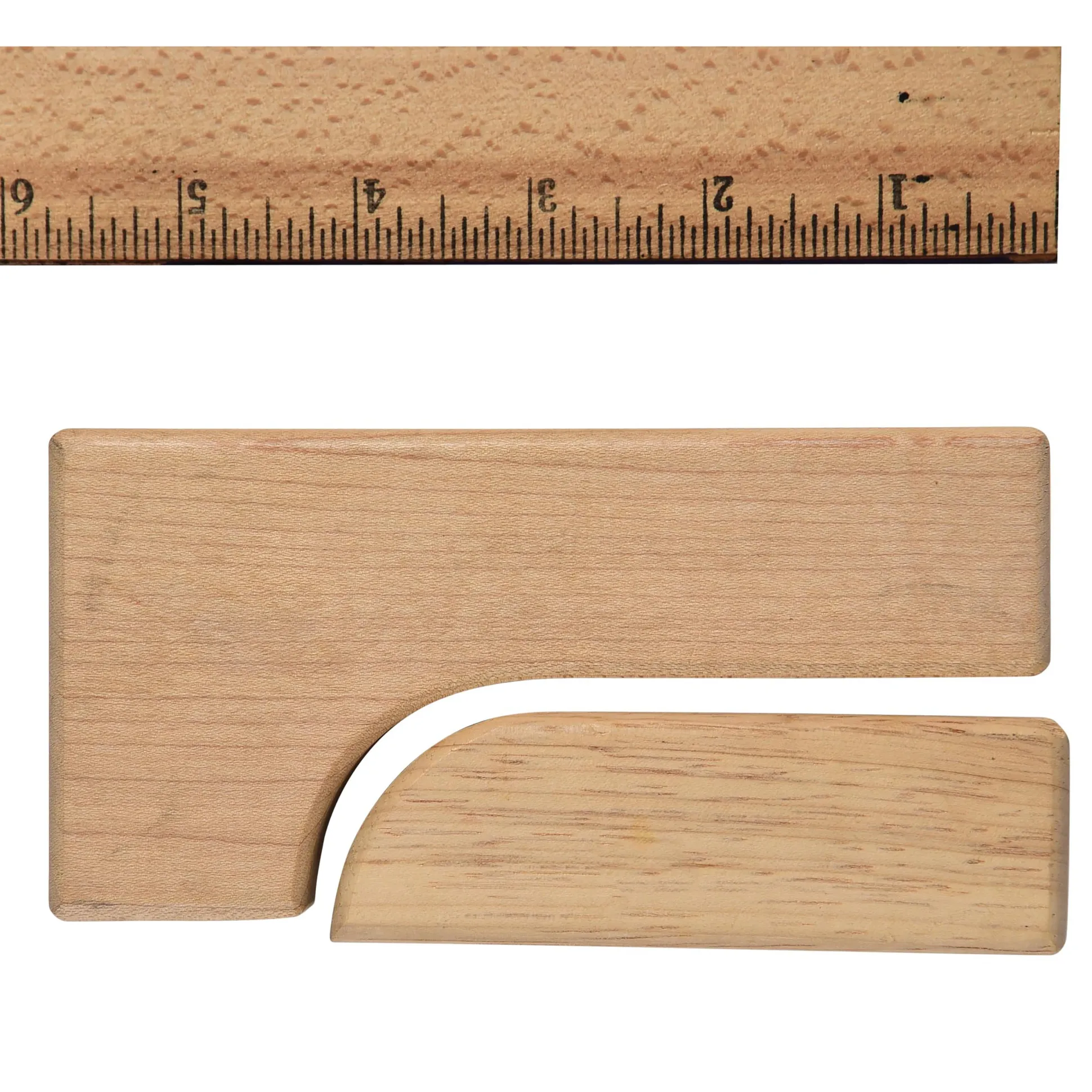 Wood Unit Blocks: Half Arch and Buttress Blocks