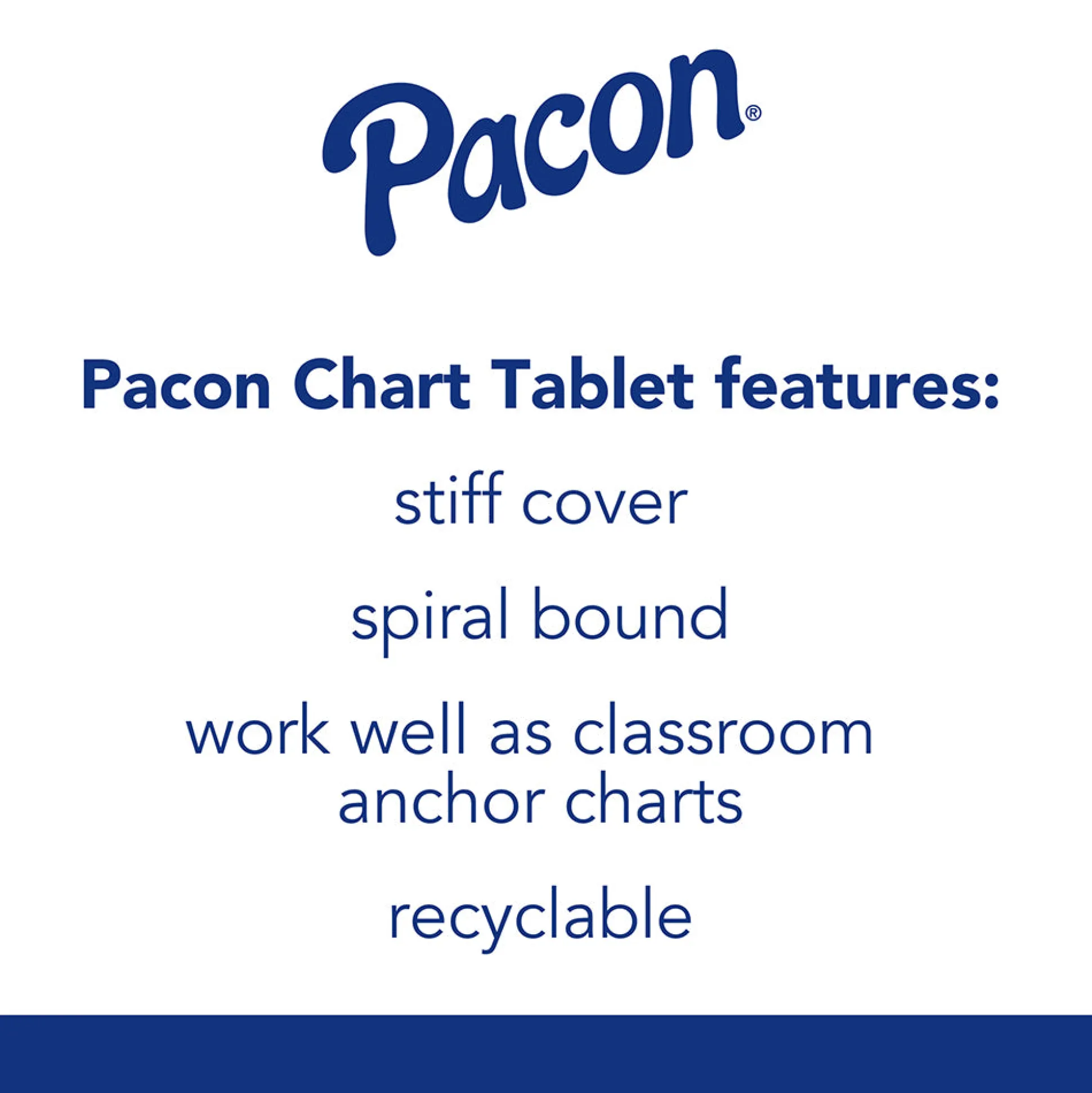 24" x 32" Lined Chart Paper Tablets - Set of 4