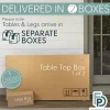 30x60 Maple Adjustable Activity Table | Easy-Clean, Durable with T-Molding Edge