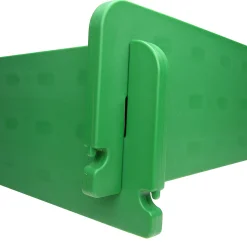 10' x 10' Sandbox Kit | Recyclable Plastic with Interlocking Panels, Bench & Cover