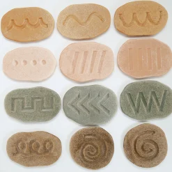 Yellow Door® Feels-Write Pre-Writing Tactile Stones
