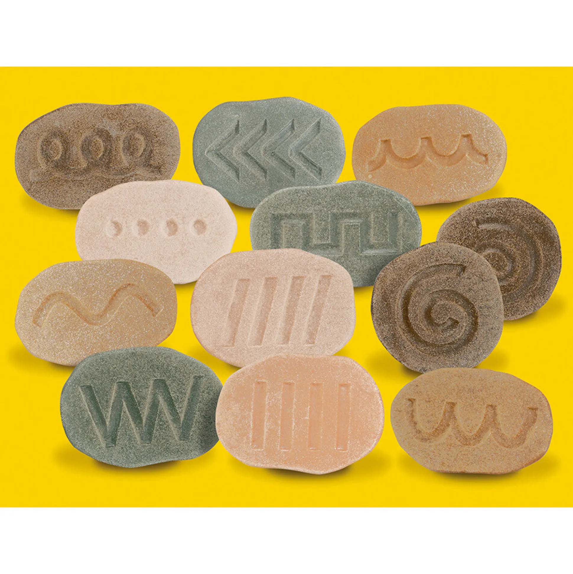 Yellow Door® Feels-Write Pre-Writing Tactile Stones