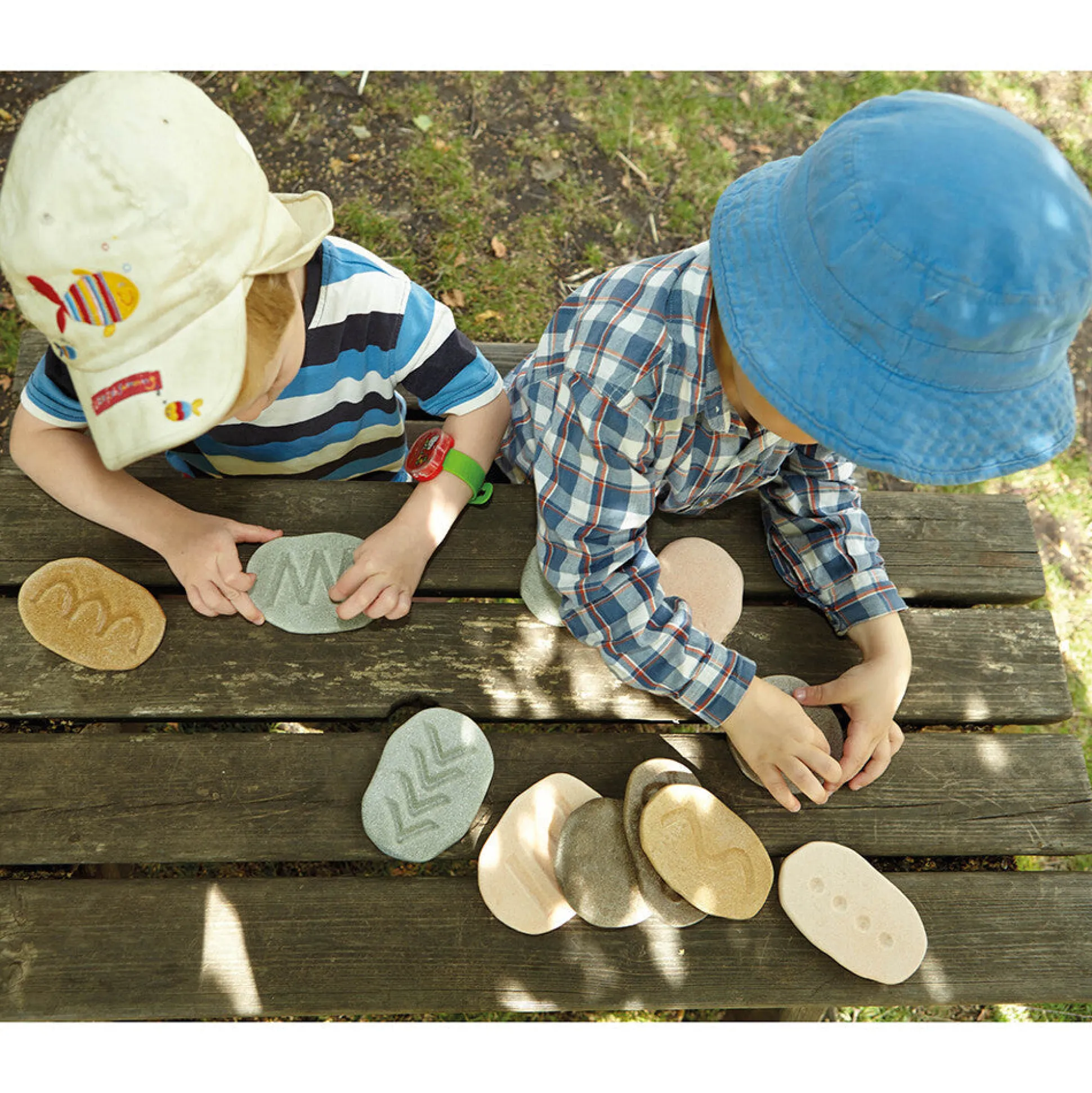 Yellow Door® Feels-Write Pre-Writing Tactile Stones