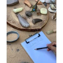 Yellow Door® Let’s Investigate Prehistoric Teeth | 8 Durable Fossil Tooth Replicas for Sensory Play, STEM Learning & Paleontology Exploration
