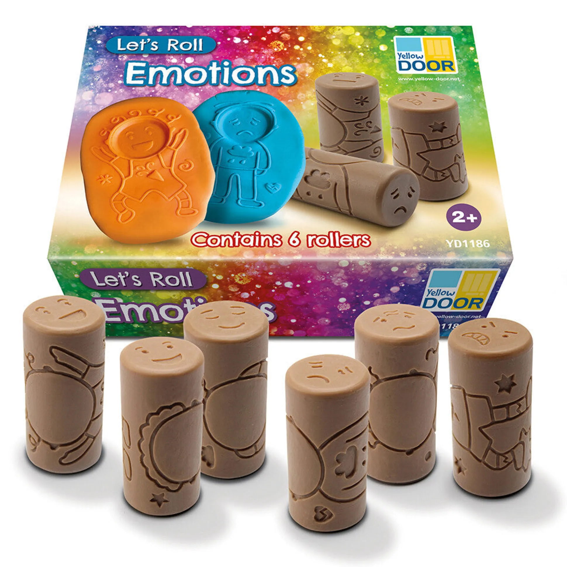 Yellow Door® Let's Roll Emotions Dough Roller Set