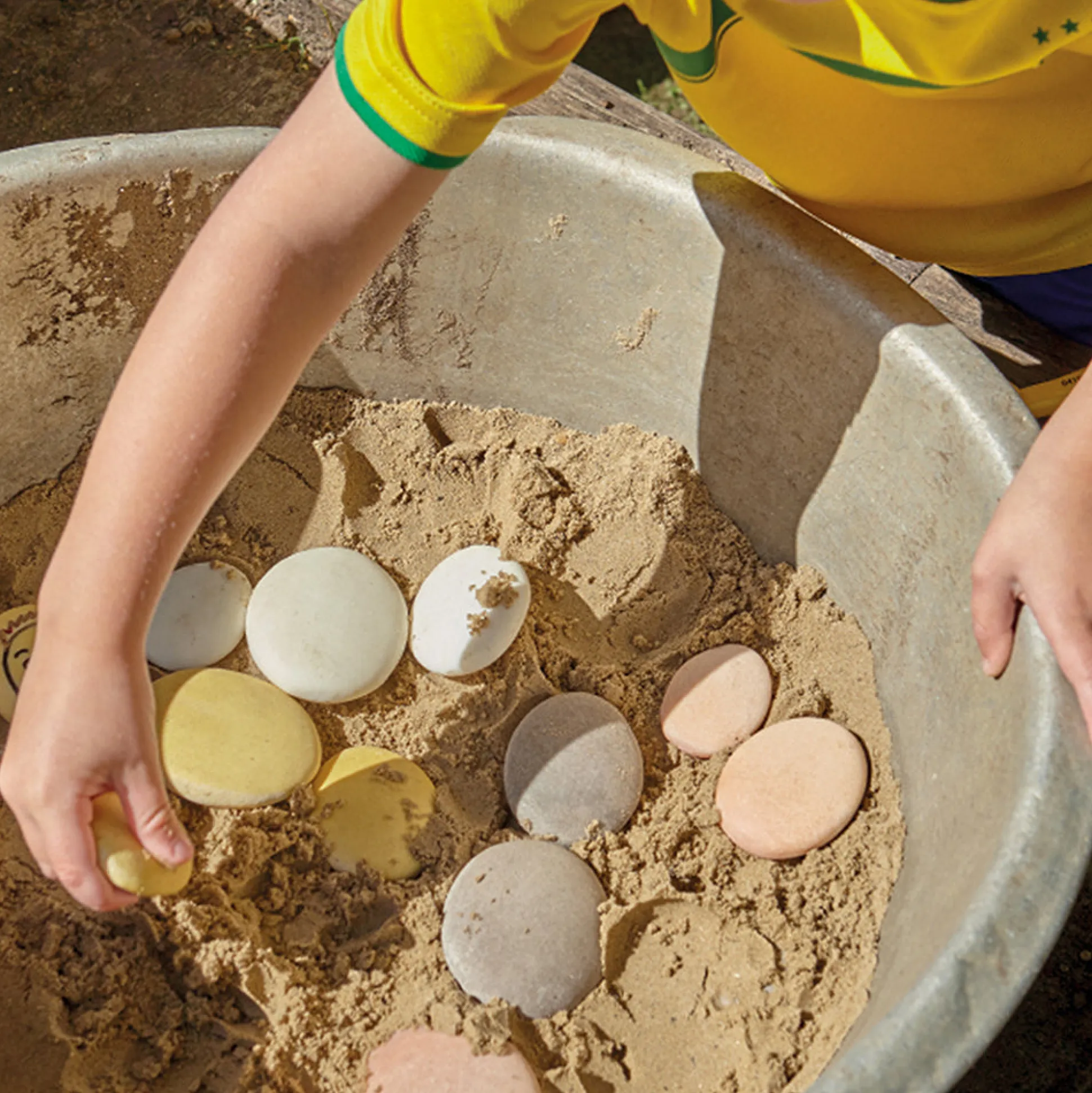 Yellow Door® Natural Sorting Stones