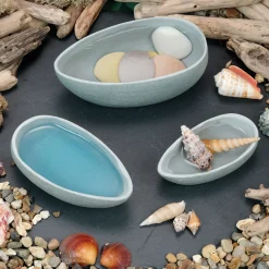 Yellow Door® Rustic Stone Scoops Trio