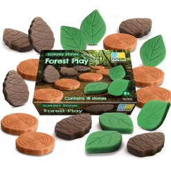 Yellow Door® Sensory Stones - Forest Play Themed